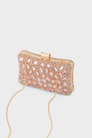 Party Wear Clutch BK4132-Champagne