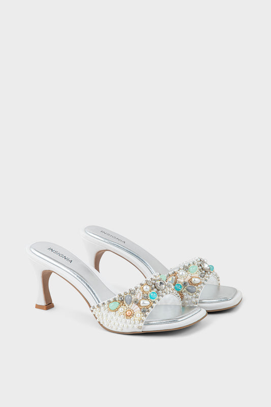 Party Wear Slip On IP0112-White