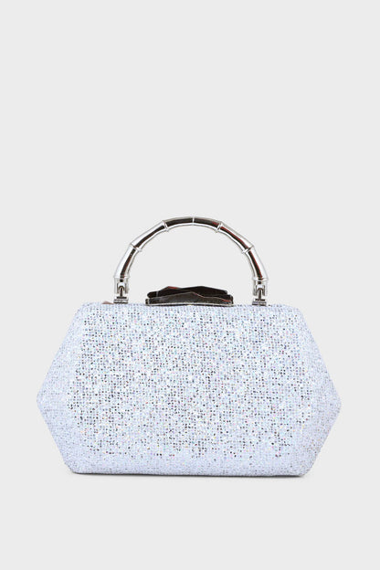 Wedding Clutch B21599-Silver