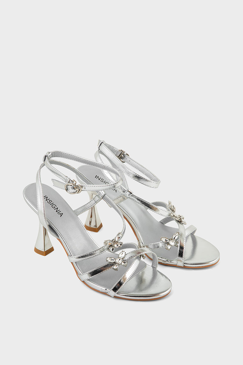 Party Wear Sandal IP2082-Silver