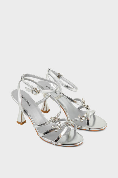 Party Wear Sandal IP2082-Silver