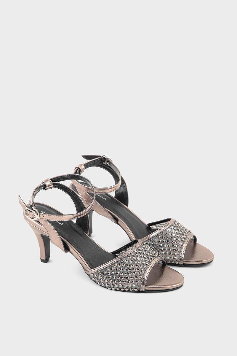 Party Wear Sandal IP2071-Pewter