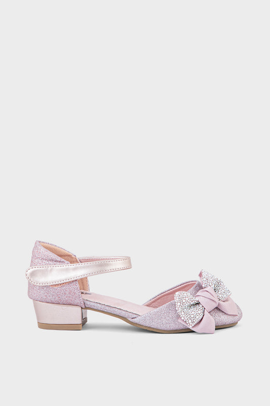 Girls Formal Pumps GF6008-Rose Gold