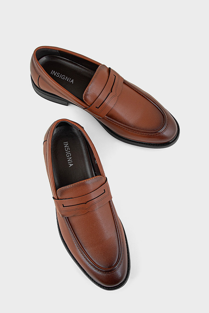 Men Formal Loafers MF7059-Brown