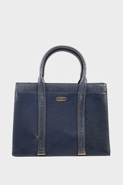 Formal Tote Hand Bags B14972-Blue