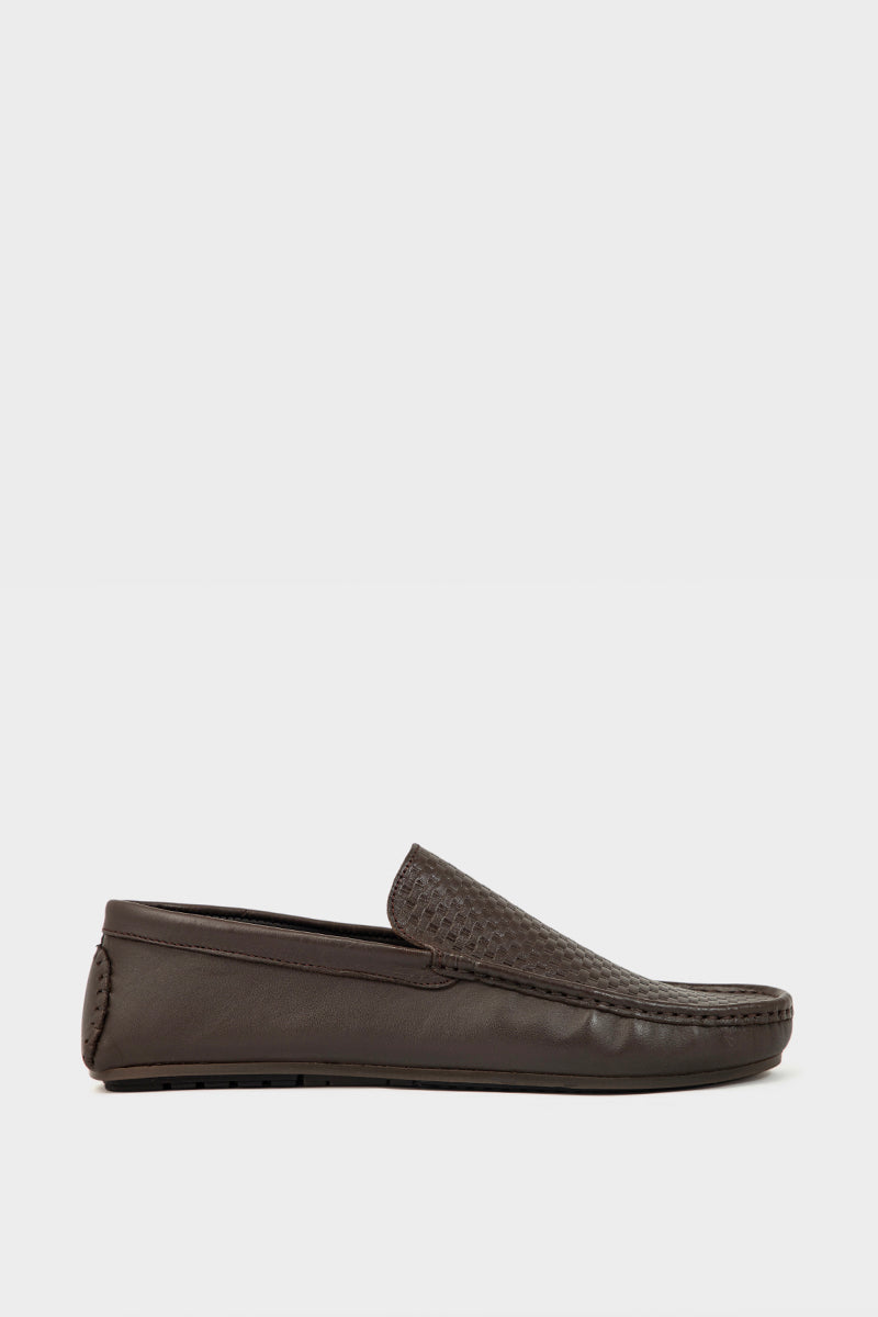 Men Casual Driving Mocs MC4033-Coffee