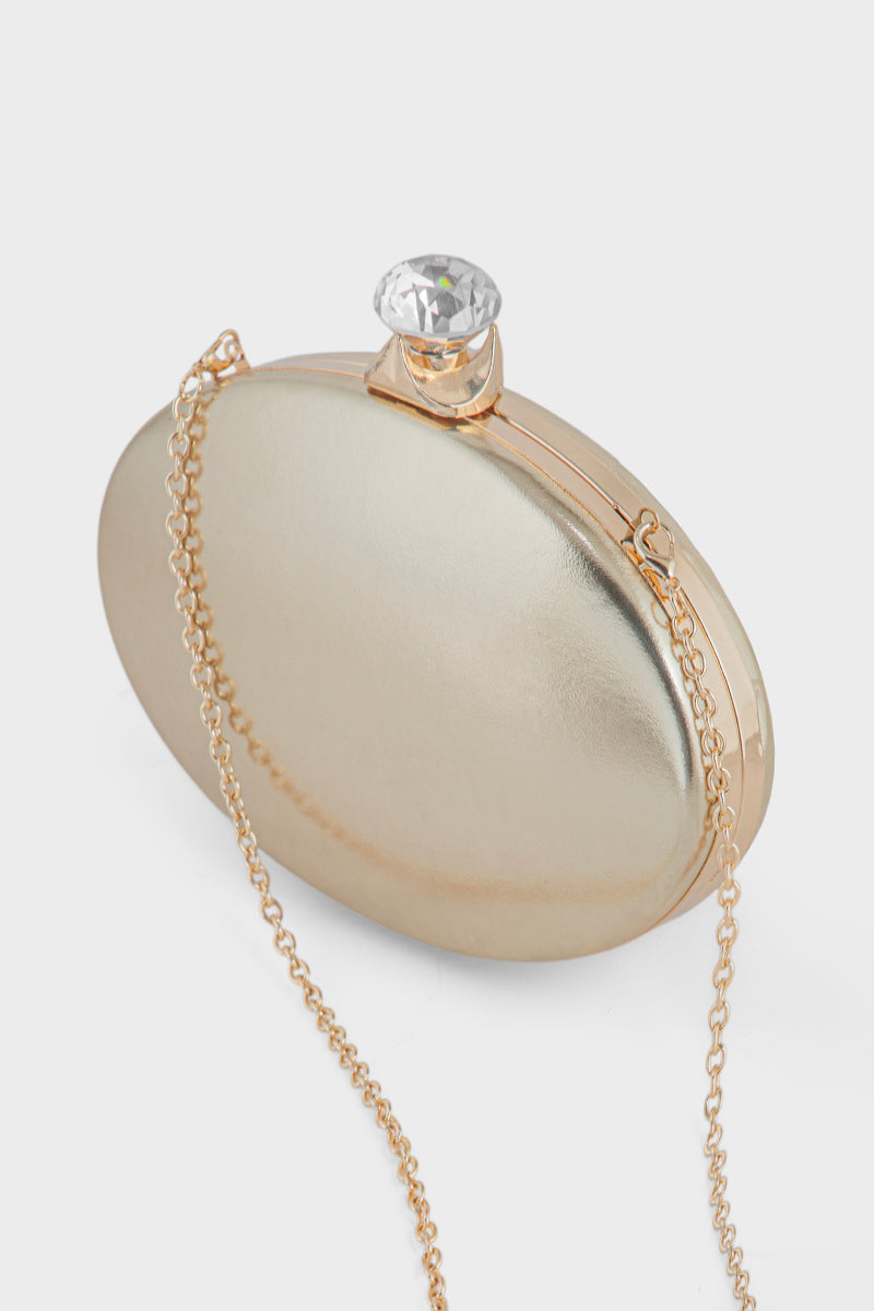 Party Wear Clutch BK4105-Gold