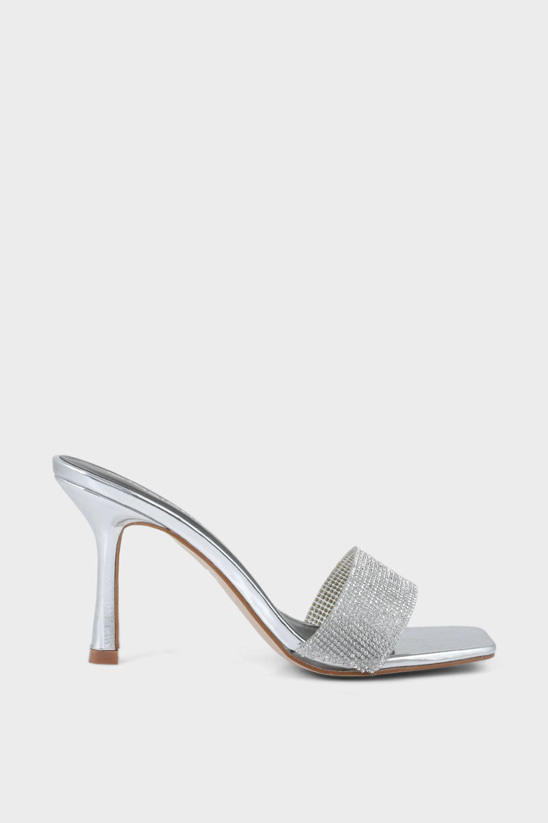 Party Wear Slip On IP0013-Silver
