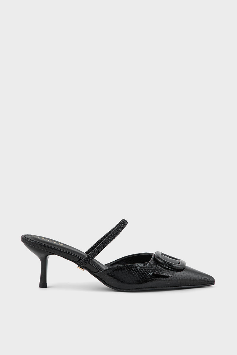 Party Wear Mule IP8508-Black