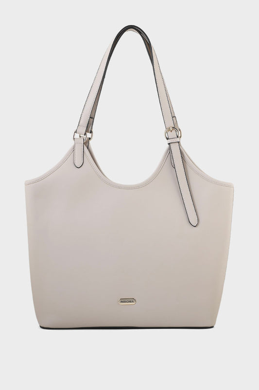 Casual Tote Hand Bags BH0018-Beige