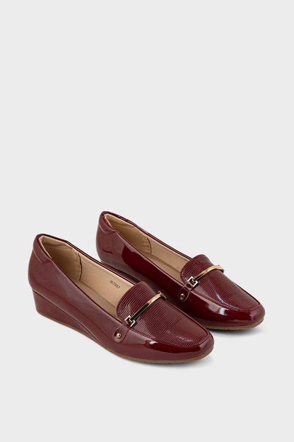 Comfort Moccasin IK7057-Burgundy