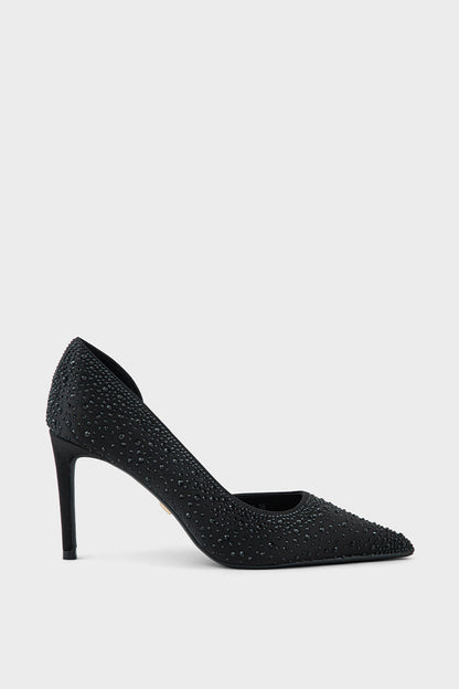 Party Wear Court Shoes IP5018-Black