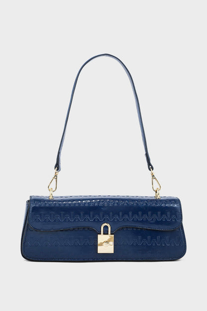 Flap Shoulder Bags BS2051-Navy