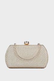 Party Wear Clutch B20764-Champagne