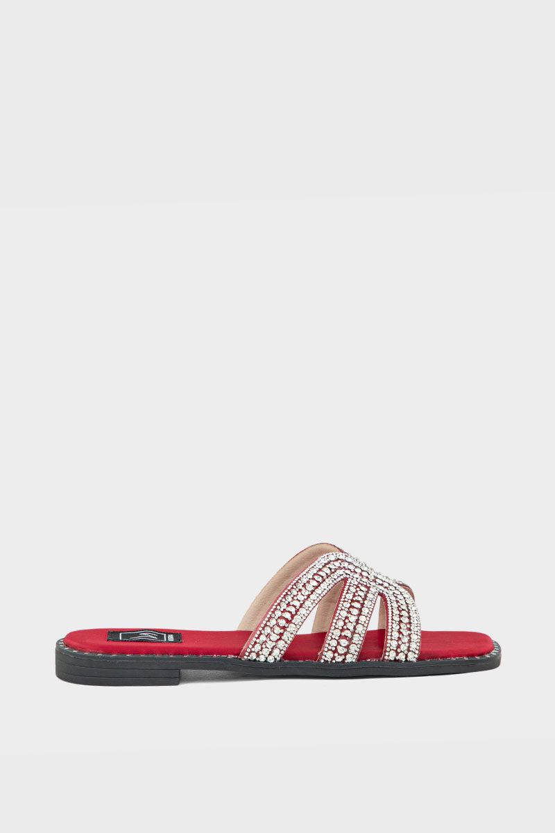 Formal Slip On IF0119-Maroon