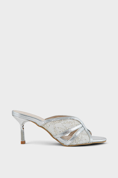 Party Wear Slip On IP0086-Silver