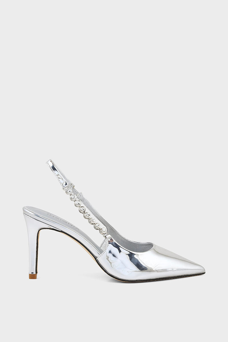 Formal Sling Back I47278-Silver