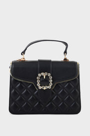 Trapeze Hand Bags B15104-Black