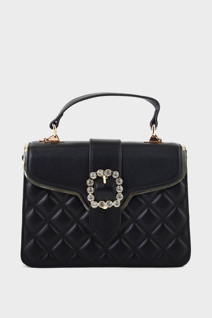 Trapeze Hand Bags B15104-Black