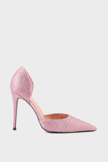 Party Wear Court Shoes I44460-Purple