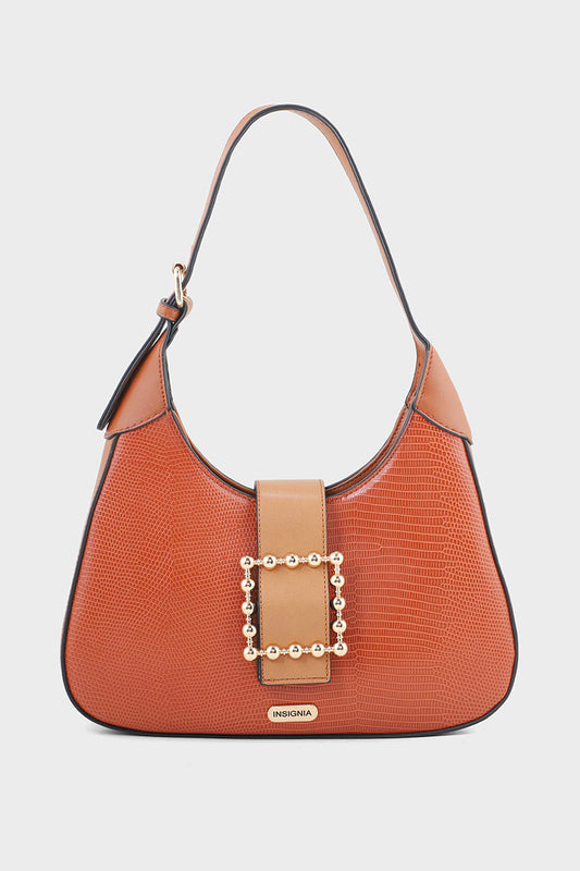 Hobo Hand Bags for Women B15172-Rust