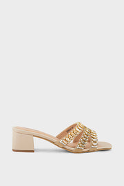 Party Wear Slip On IP0054-Golden