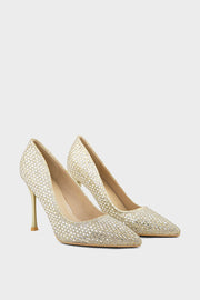 Pary Wear Court Shoes IP5050-Gold