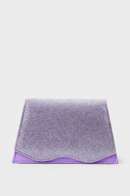 Envelope Clutch B20776-Purple