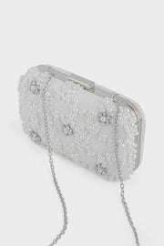 Party Wear Clutch BK4104-Ivory