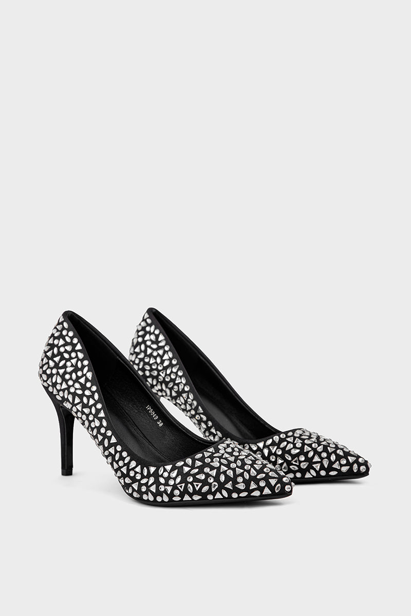 Pary Wear Court Shoes IP5049-Black