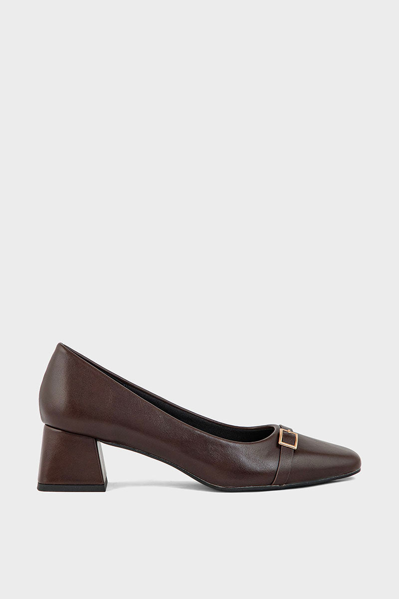 Formal Court Shoes IF5054-Dark Brown