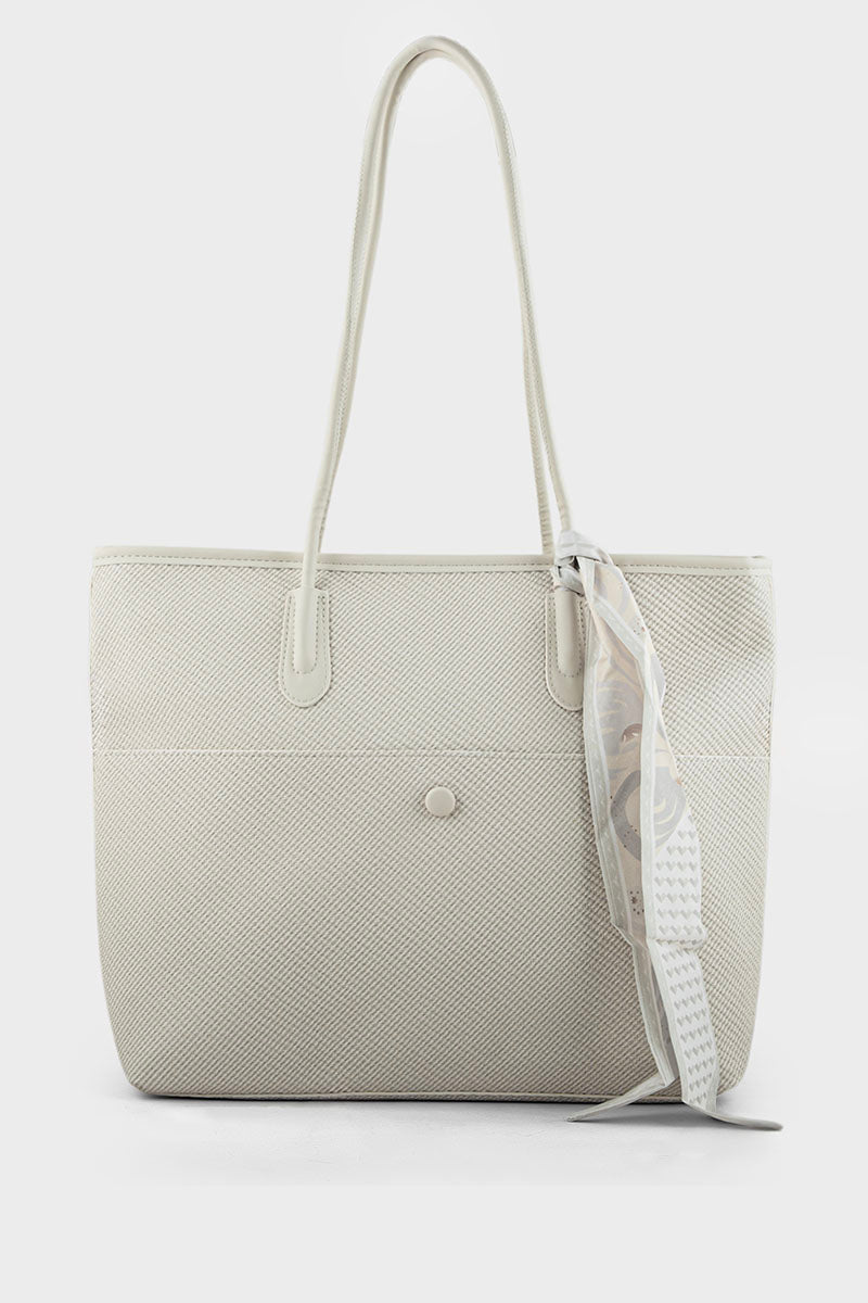 Tote Hand Bags BS2189-White