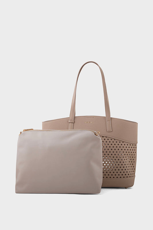 Tote Hand Bags BS2203-Beige
