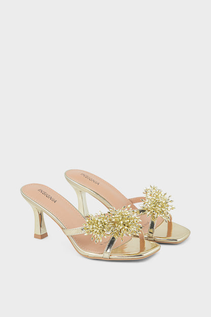 Party Wear Slip On IP0105-Gold