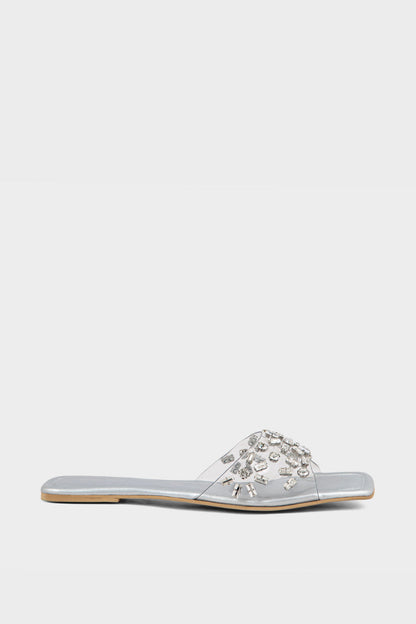Formal Slip On IF0142-Silver