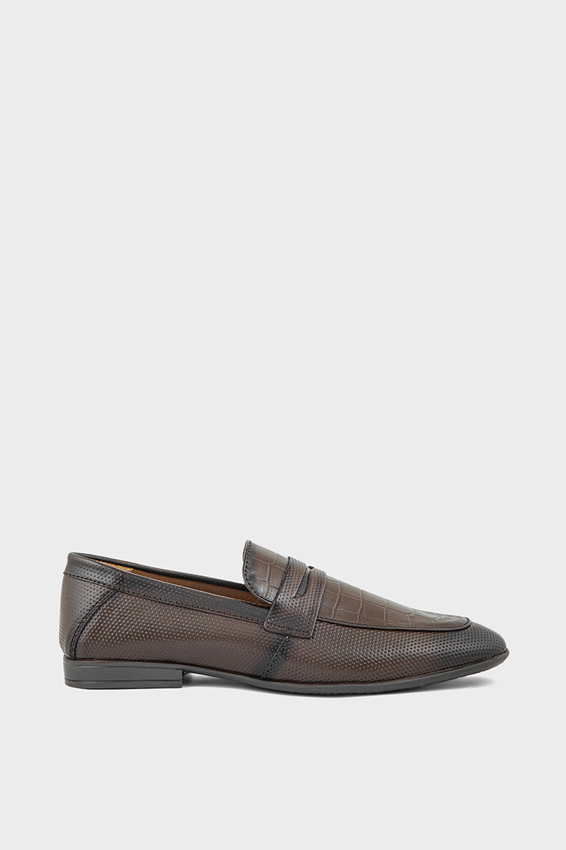 Men Formal Loafer MF7029-Coffee