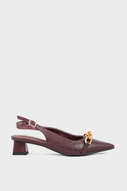 Formal Sling Back IF4040-Maroon