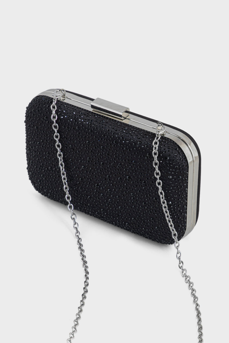 Party Wear Clutch BK4130-Black