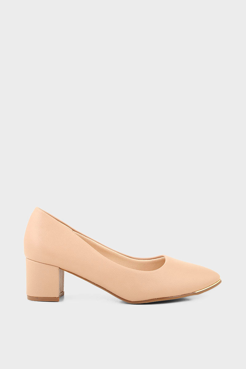 Formal Court Shoes I44490-Beige – Insignia PK
