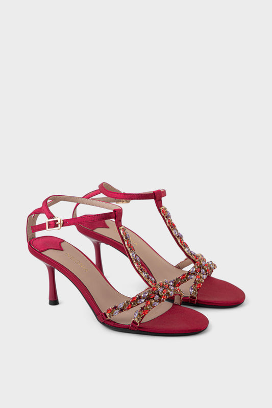Party Wear Sandal IP2059-Red