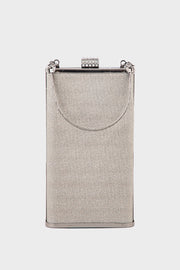Party Wear Clutch BK4069-Gun Metallic