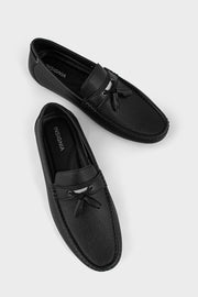 Men Casual Driving Mocs MC4043-Black