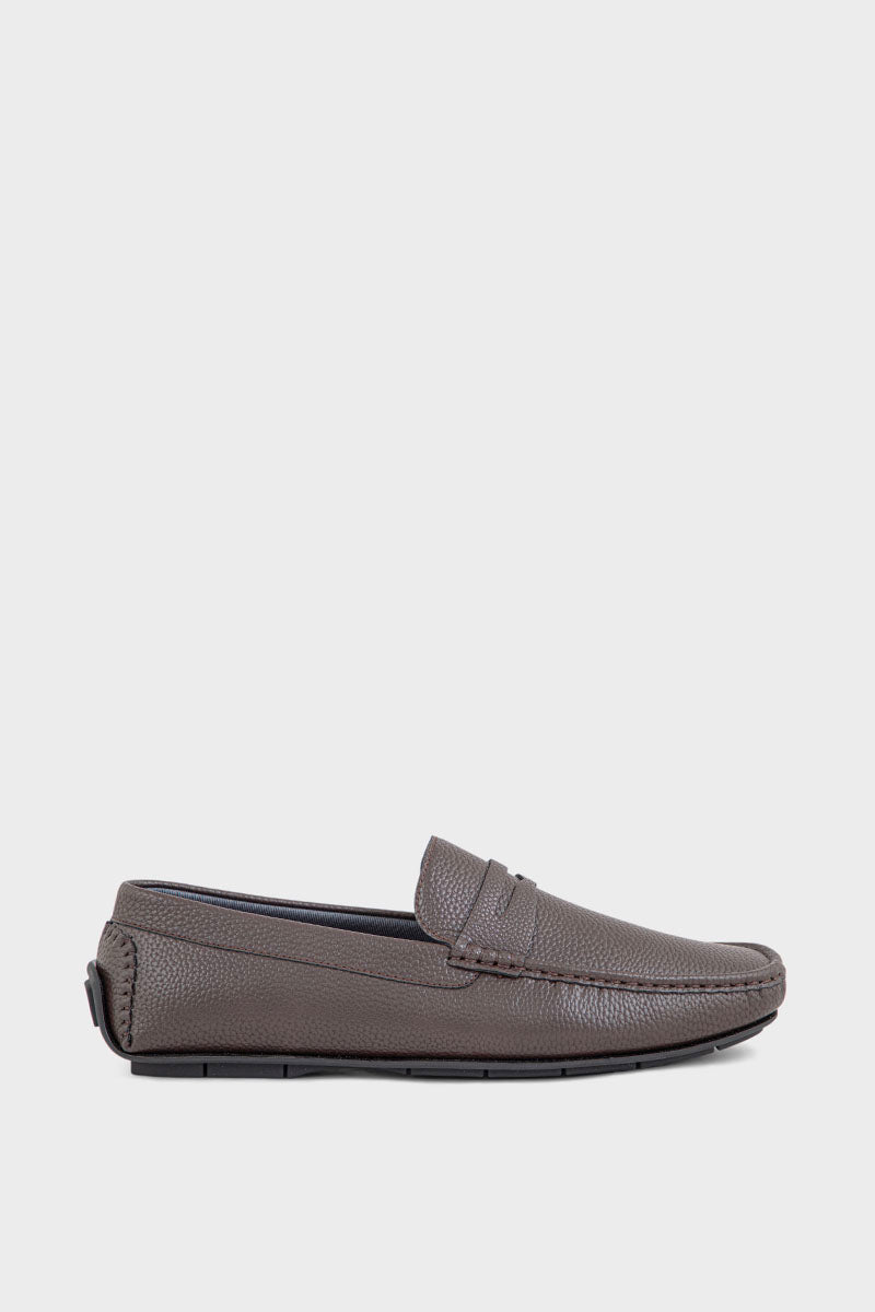 Men Casual Driving Mocs MC4019-Brown
