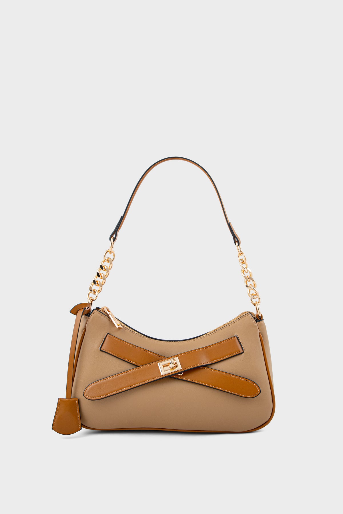 Bagutte Shoulder Bags BS2352-Tan