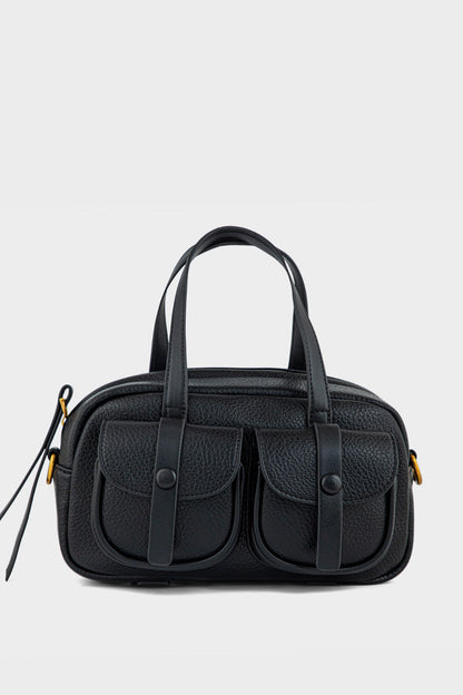 Saddle Shoulder Bags BH0082-Black