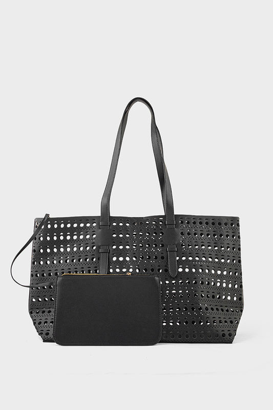 Tote Hand Bags BS2216-Black