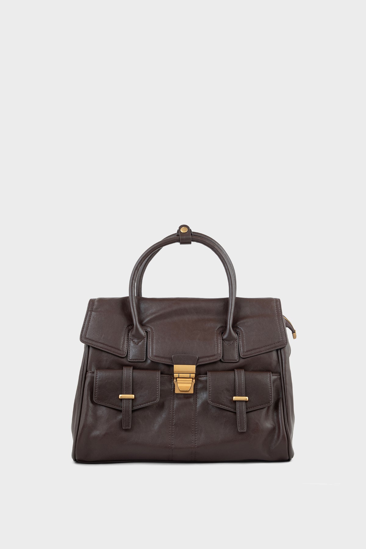 Satchel Shoulder Bags BH0226-Brown