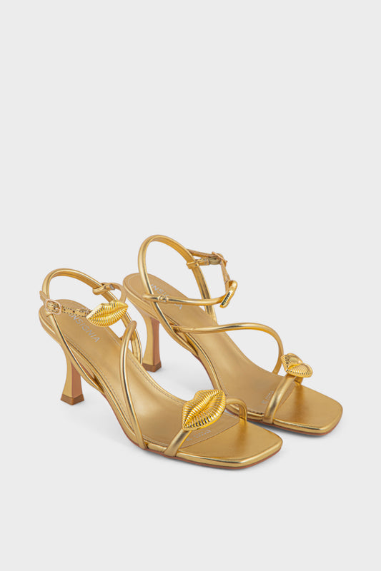 Party Wear Sandal IP2063-Gold