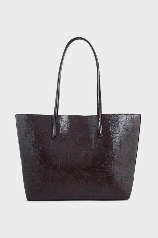 Tote Hand Bags BS2340-Burgundy