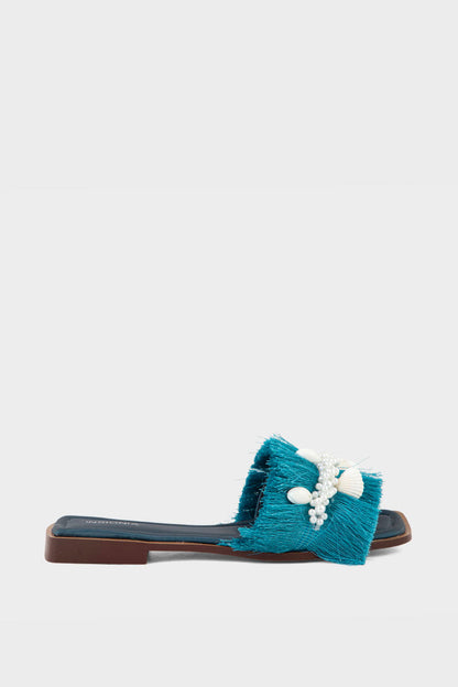 Casual Slip On IC0057-Teal Blue